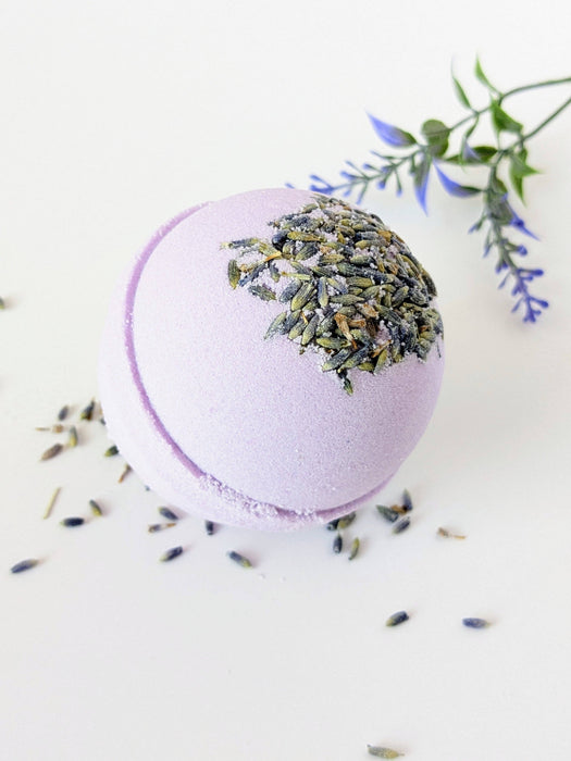Beachy Bubbles Bath Co - Lavender & Cedar Bath Bomb