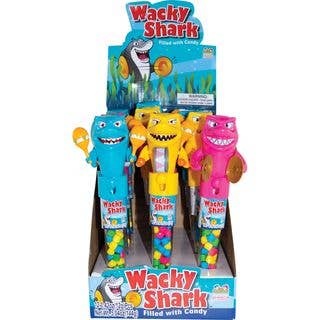 Grandpa Joe's Candy Shop - Kidsmania Wacky Shark Candy dispenser, 12ct