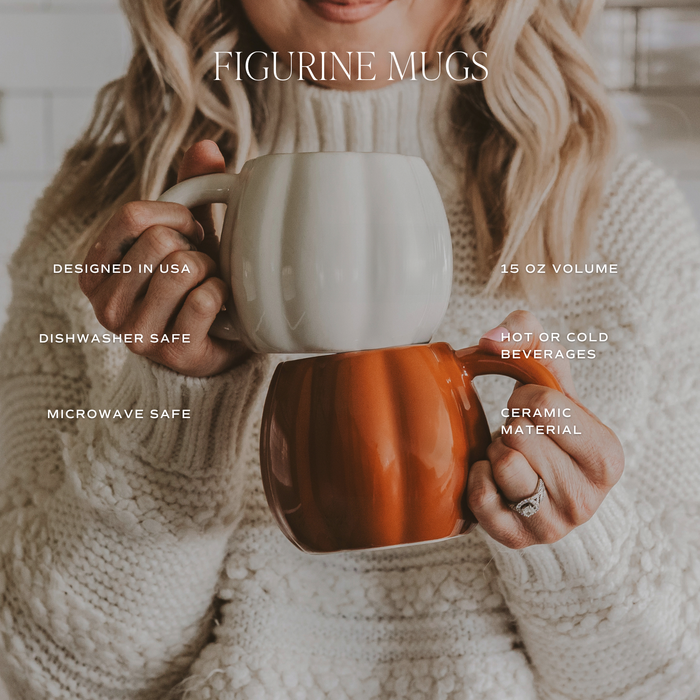 Sweet Water Decor -Orange Pumpkin Coffee Mug