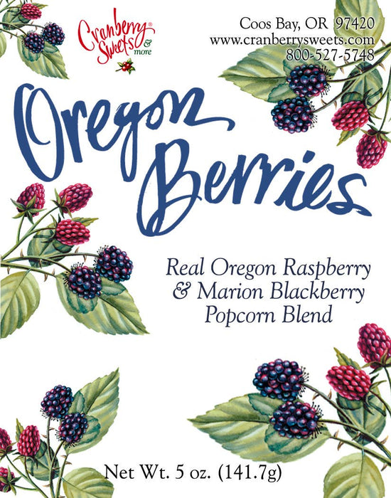 Cranberry Sweets & More - Oregon Berries Popcorn