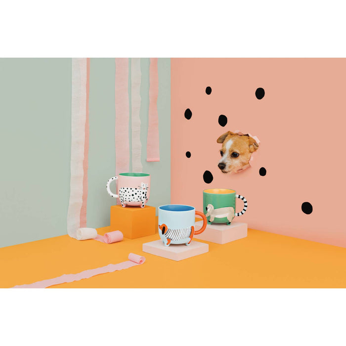 Danica Jubilee - Dotty Cat Critter Mug