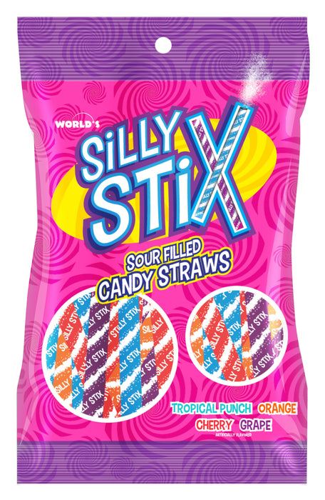 Grandpa Joe's Candy Shop - World's Silly Stix (pixie stix) 1 piece