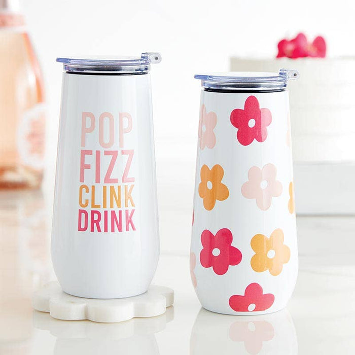 Santa Barbara Design Studio by Creative Brands - Champagne Tumbler - Flowers
