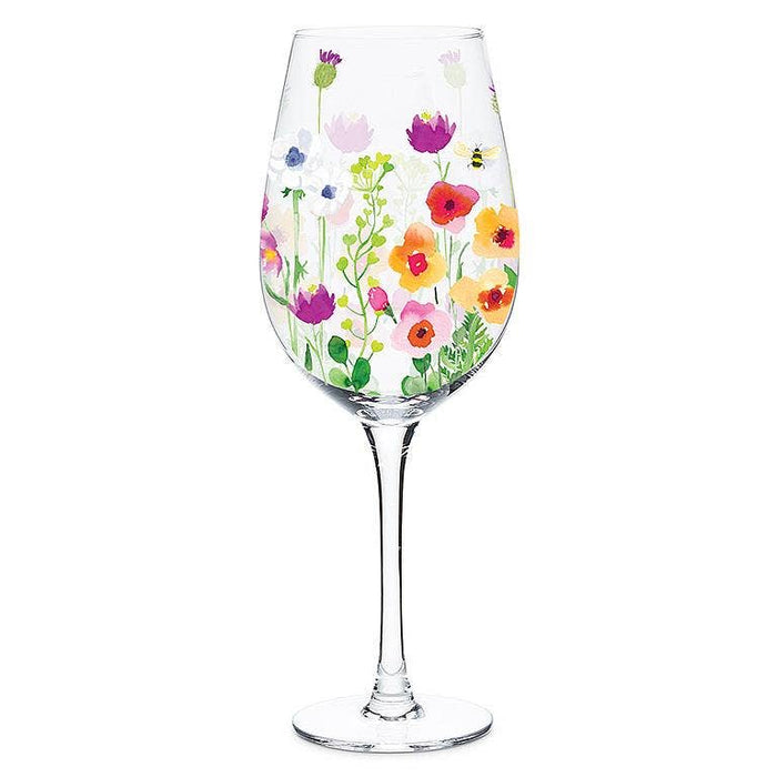 Abbott - Bee Garden Wine Glass