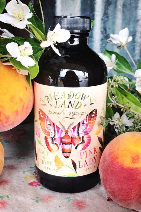 Meadowland Syrup - Pink Lady Simple Syrup