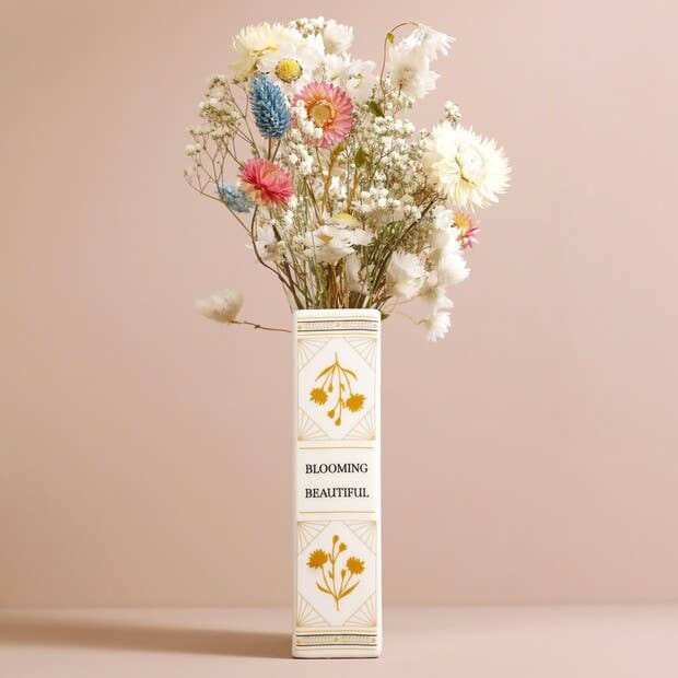 Lisa Angel - Ceramic Little Book of Flowers Vase
