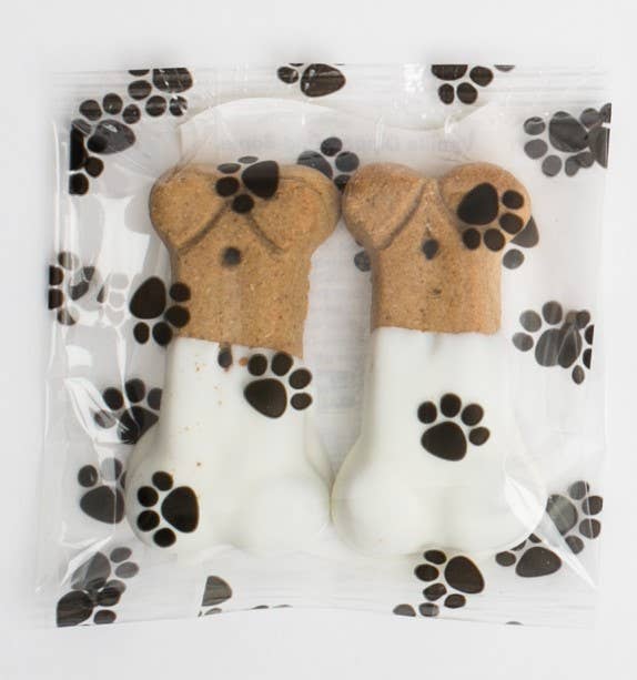 Gosanko Chocolate - Vanilla Dipped Dog Treat - Small