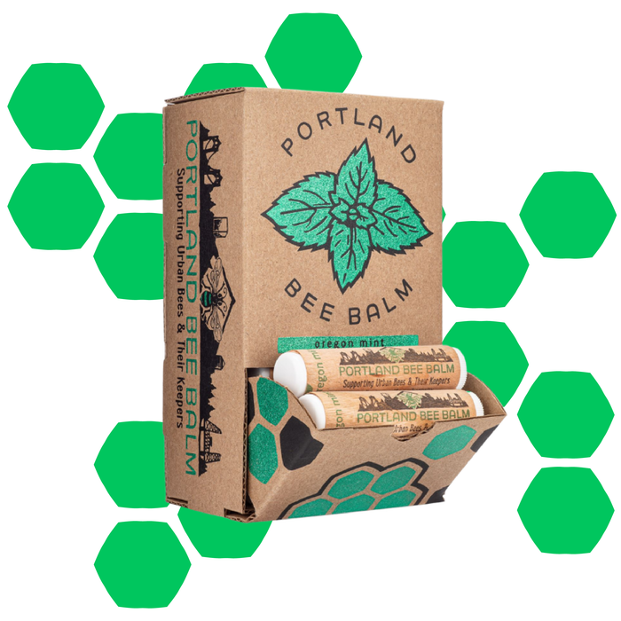 Portland Bee Balm Organic Mint Beeswax Lip Balm