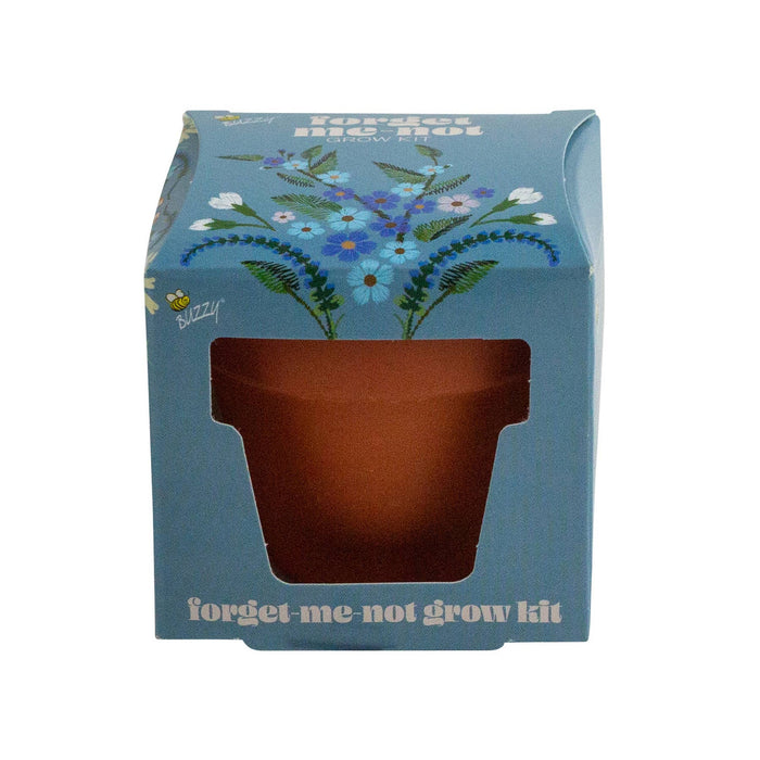 Buzzy, Inc. - Buzzy Seeds Mini Grow Pot - Forget-Me-Not Grow Kit