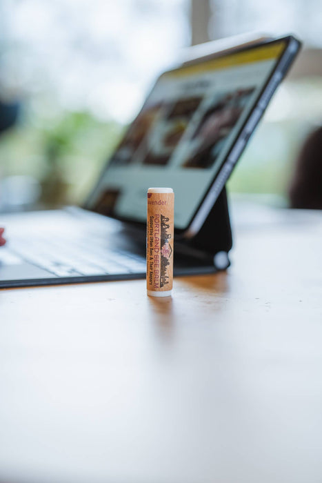 Portland Bee Balm Organic Lavender Beeswax Lip Balm