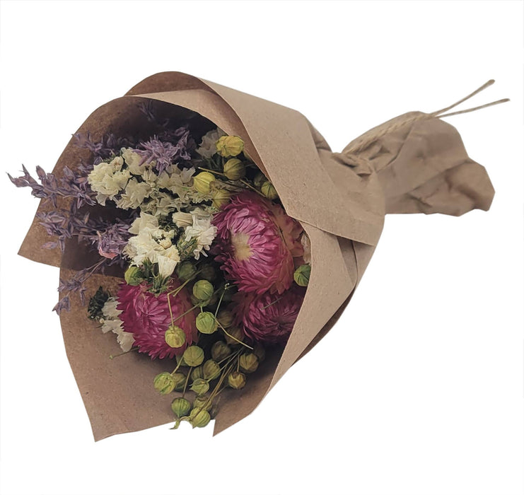 Andaluca - MINI Strawflower & Larkspur Bouquet Bundle #219