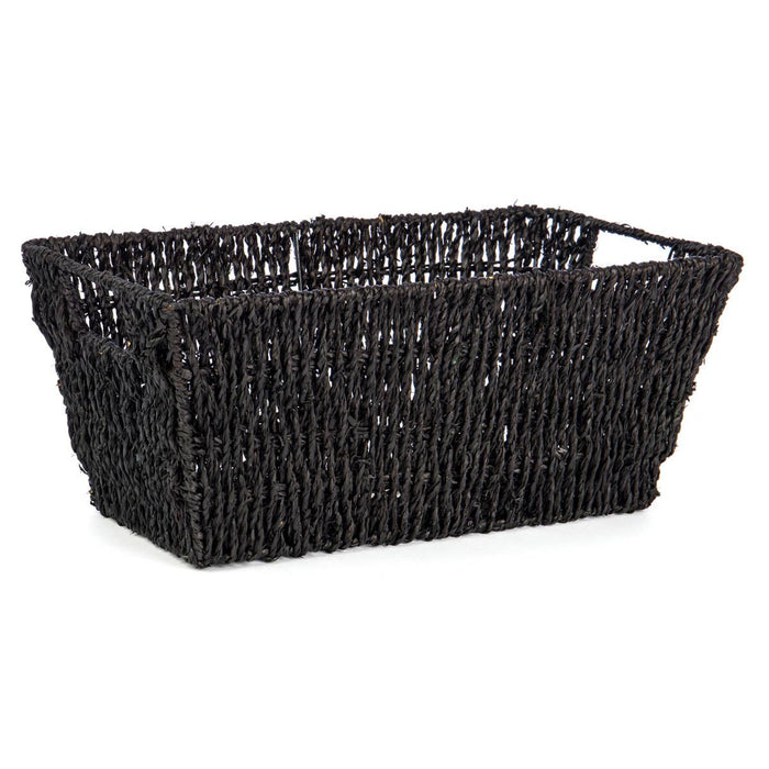 Willow Group - rectangle dark brown basket