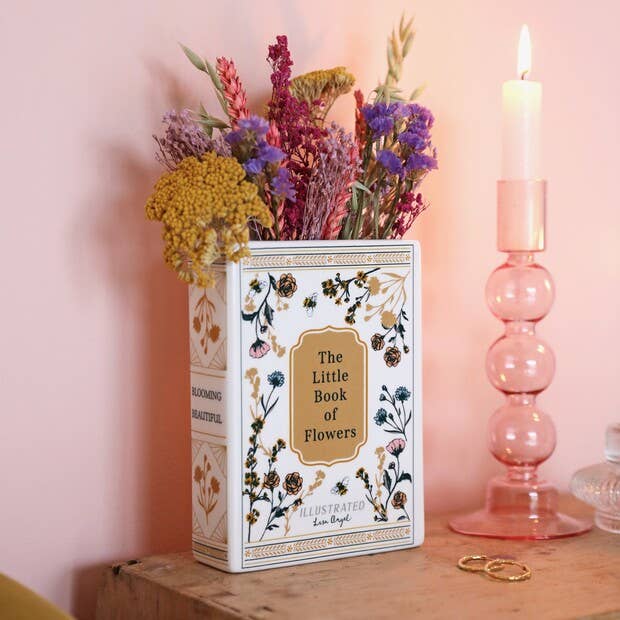 Lisa Angel - Ceramic Little Book of Flowers Vase