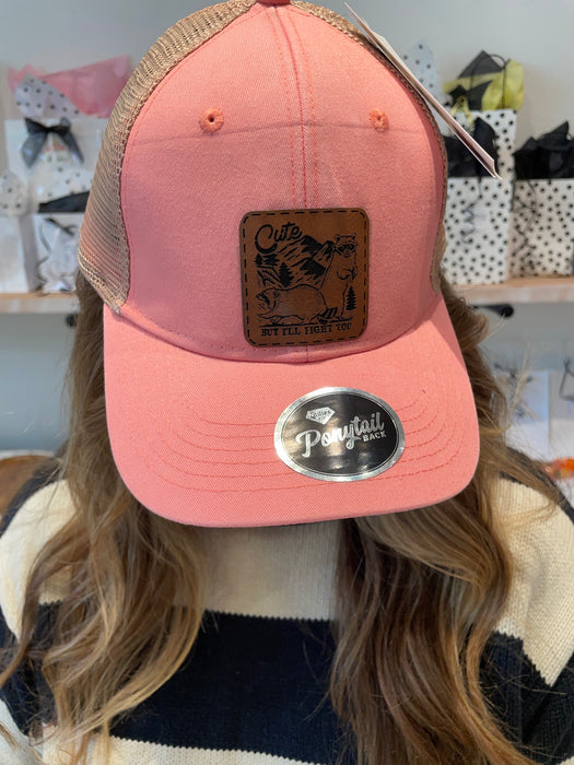 HandCrofted DISCONTINUED Cute But I'll Fight You Ball Cap