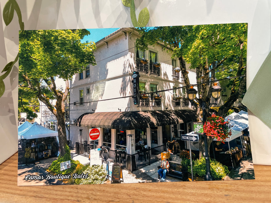 The North Shore Creative Camas Postcard
