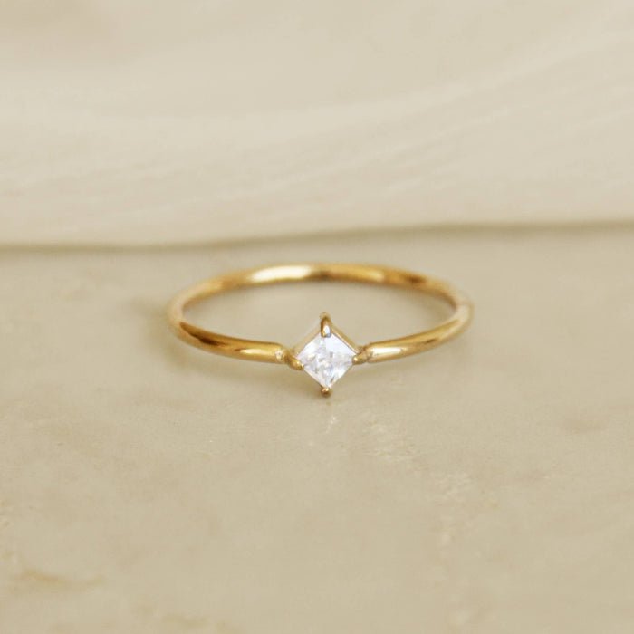 MAIVE - Square CZ Ring