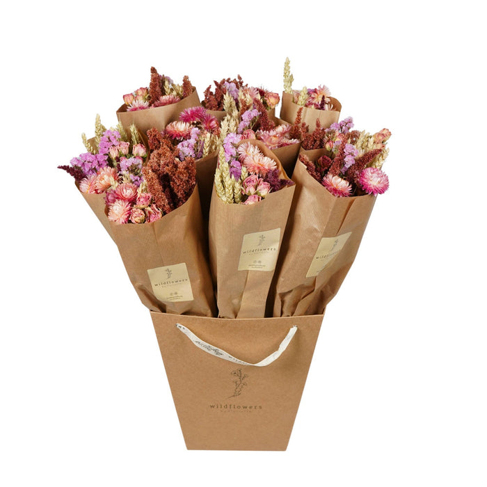 Wildflowers by Floriette - Dried Flowers - Market More - Pink