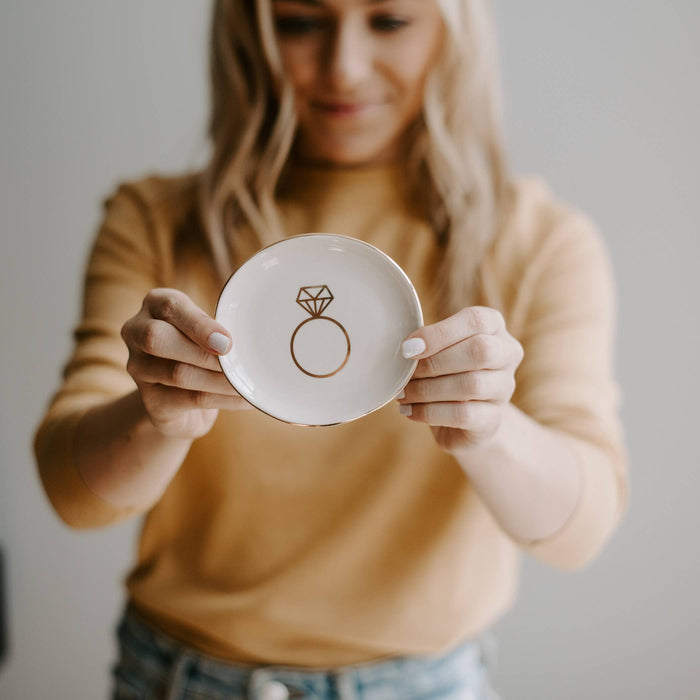 Sweet Water Decor - Engagement Ring Jewelry Dish