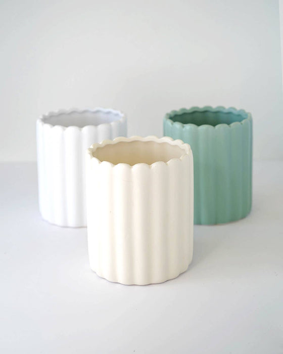 Springer Décor - Plain Column Planter, varied colors