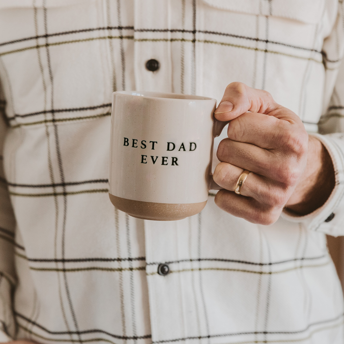 Sweet Water Decor Best Dad Ever 14 oz. Stoneware Coffee Mug