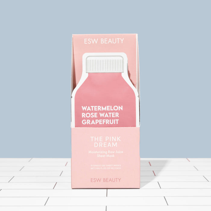 ESW Beauty - The Pink Dream Raw Juice Sheet Masks