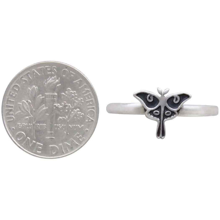 Nina Designs - Sterling Silver Luna Moth Ring