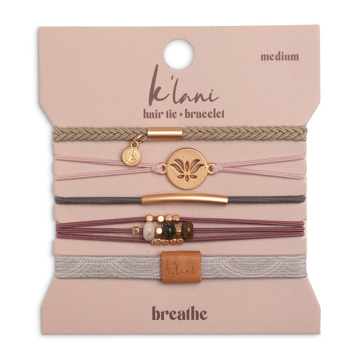 K'Lani hair tie bracelets - Breathe