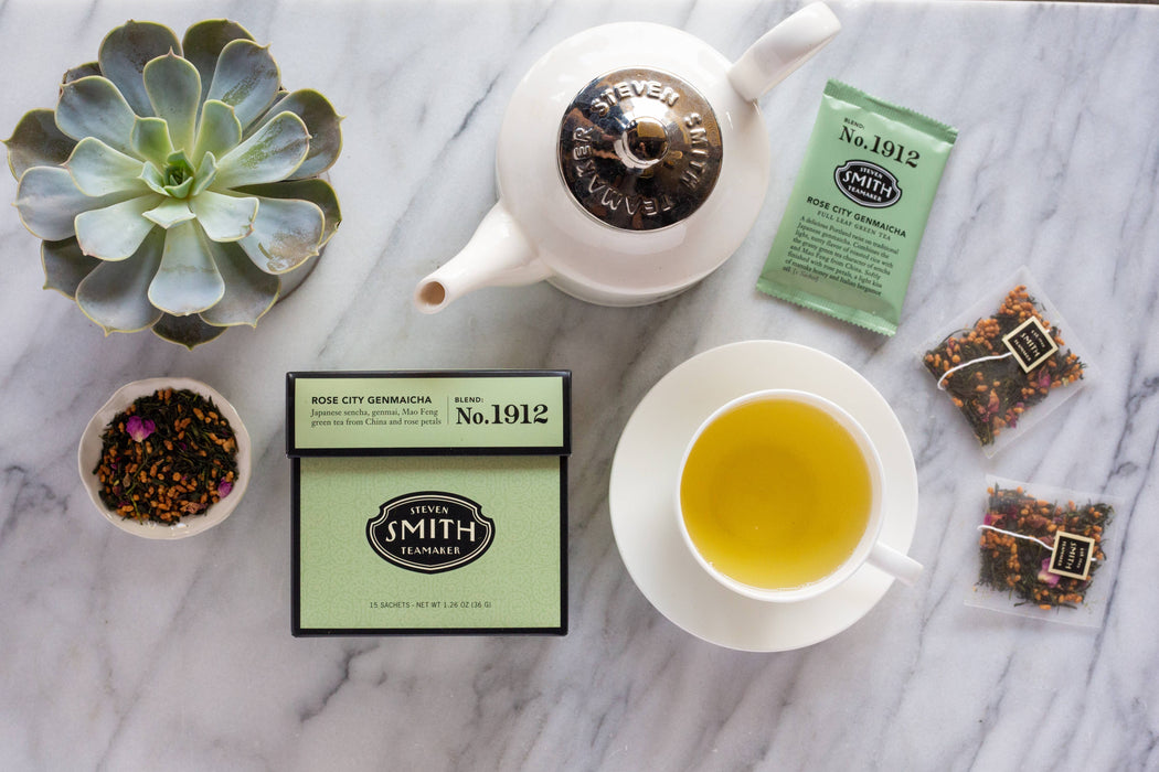 Smith Teamaker - Rose City Genmaicha Green Tea -