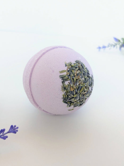 Beachy Bubbles Bath Co - Lavender & Cedar Bath Bomb