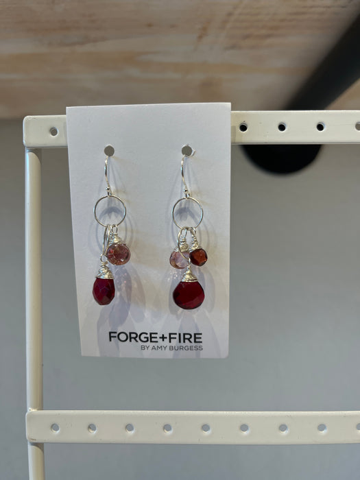 Forge + Fire Jane Gemstone Earrings