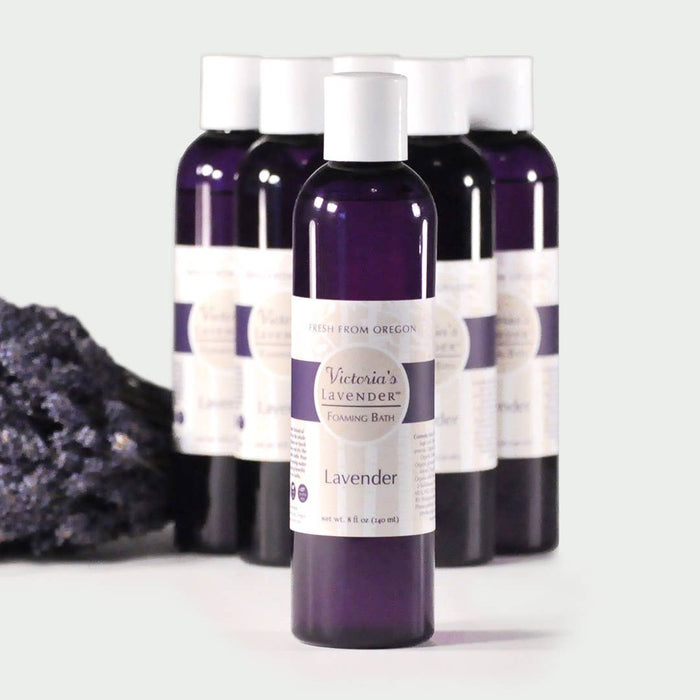 Victoria's Lavender, LLC - Foaming Bath - Lavender 8 oz