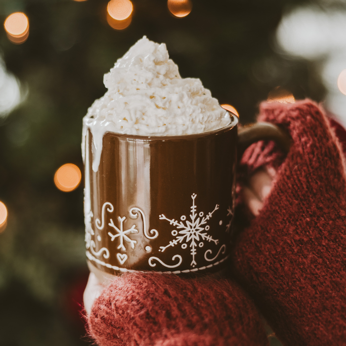 Sweet Water Decor - Gingerbread Stoneware Coffee Mug
