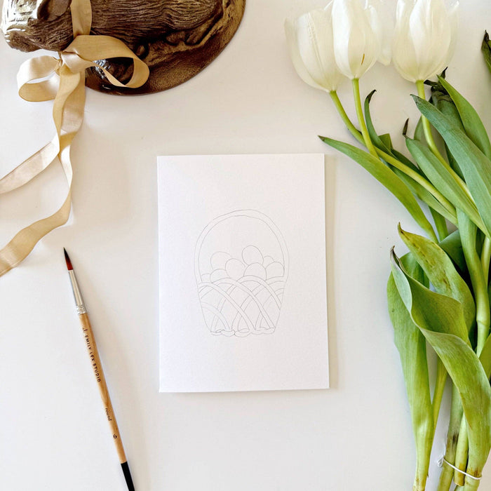 emily lex studio - Easter paintable notecards
