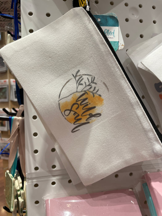 HandCrofted DISCONTINUED Wild Soul Zipper Pouch