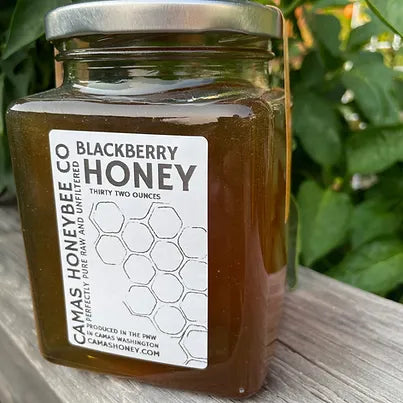 Camas Honeybee Co. Blackberry Honey 32 oz.