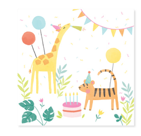 Up with Paper Pop-Up Cards Jungle Birthday (Trinkets)