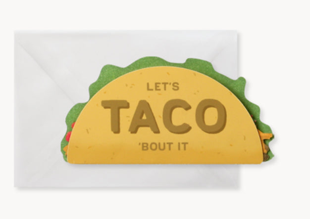 dear Alchemy Card Let's Taco 'Bout It