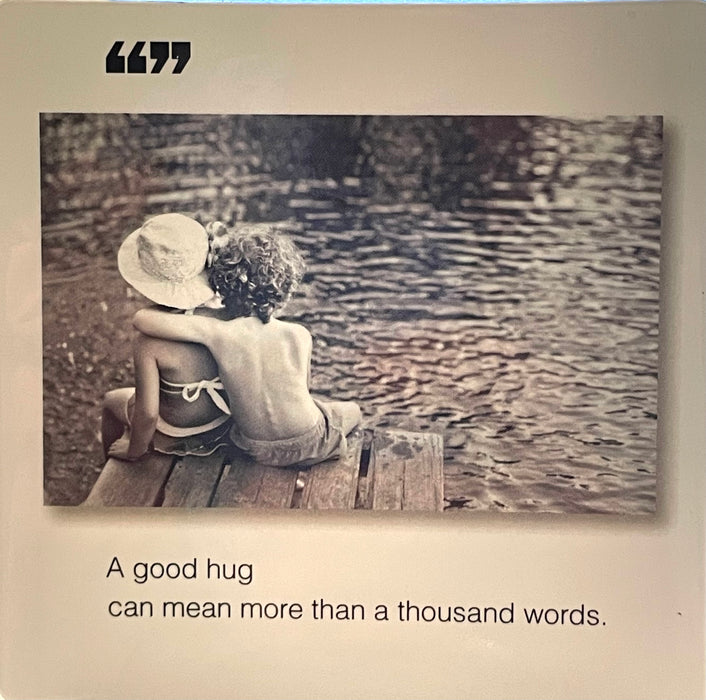 Borealis Press Magnet A good hug...