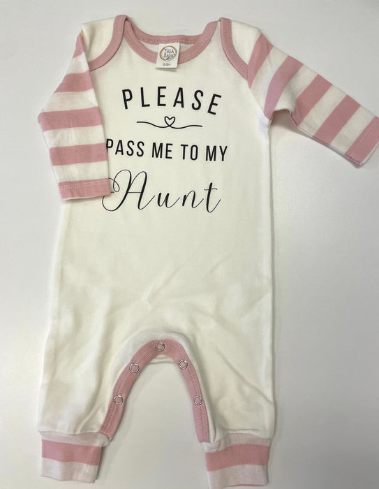 Camas Creations Pass Me to My Aunt Romper