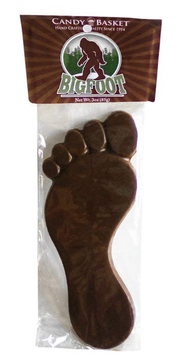 Candy Basket Chocolate Bigfoot Print