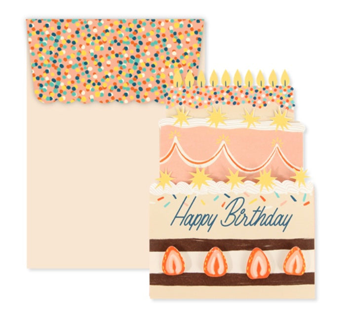 Up with Paper Pop-Up Card Cake