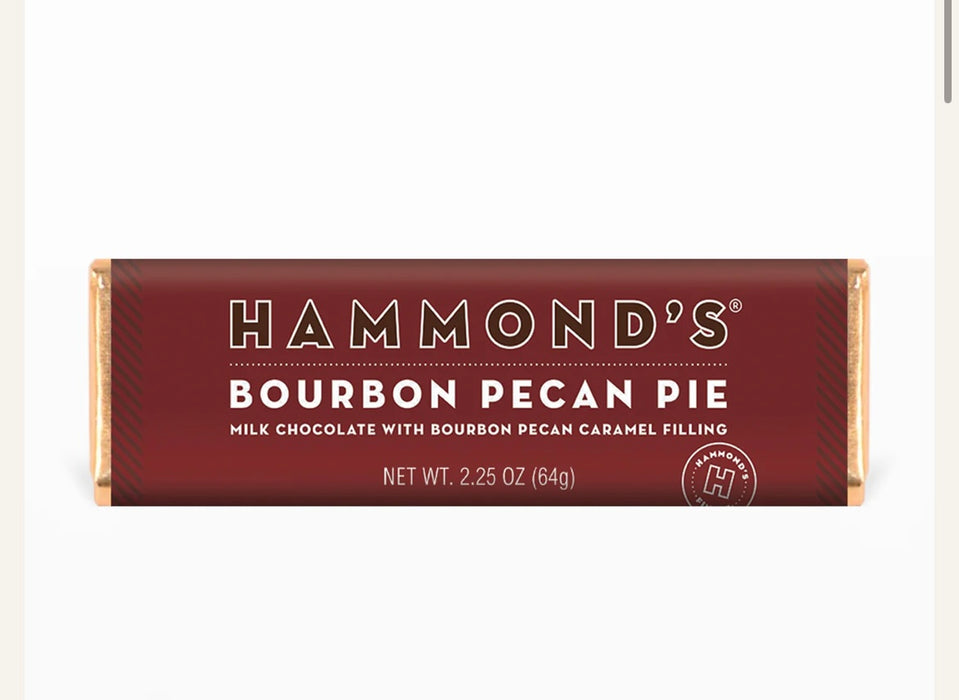 Hammond's Bourbon Pecan Pie Chocolate Bar
