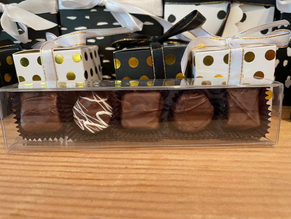 Sweet Intention 5 Piece Clear Chocolate box