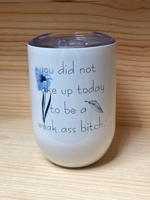 MMS wine tumbler, varied styles