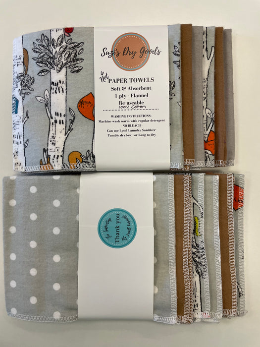 Suzi's Dry Goods: not paper towels (six pack)