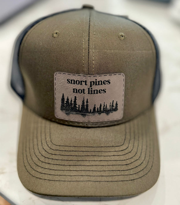 HandCrofted Snort Pines Ball Cap