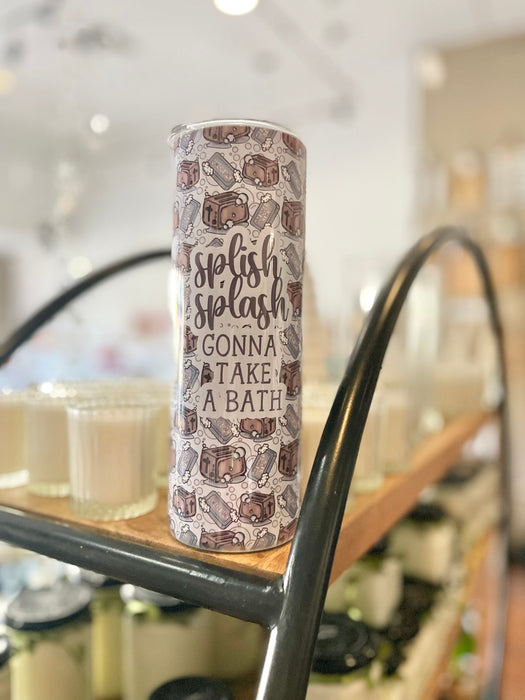 HandCrofted DISCONTINUED Toaster Bath 20oz Insulated Tumbler