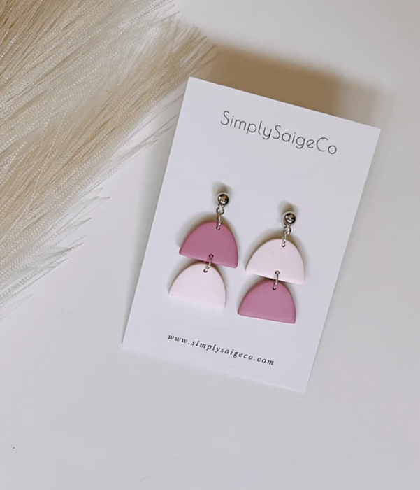 Simply Saige Two Tier Double Colored Drops
