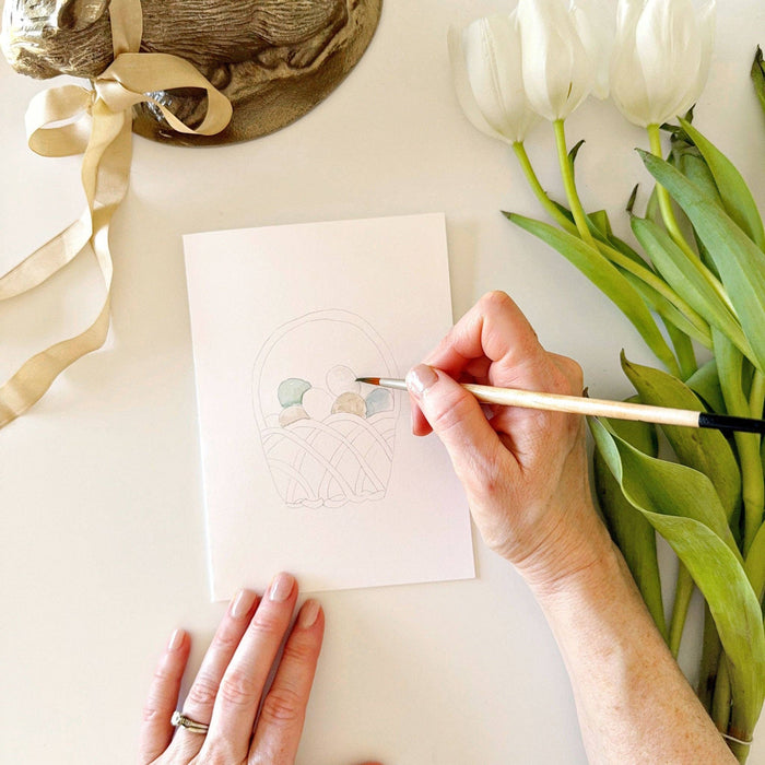 emily lex studio - Easter paintable notecards