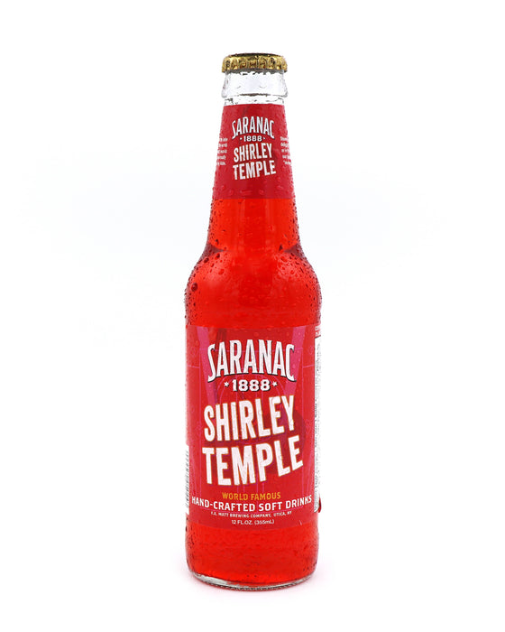 Grandpa Joe's Candy Shop - Saranac Shirley Temple Soda, 12oz Glass Bottle